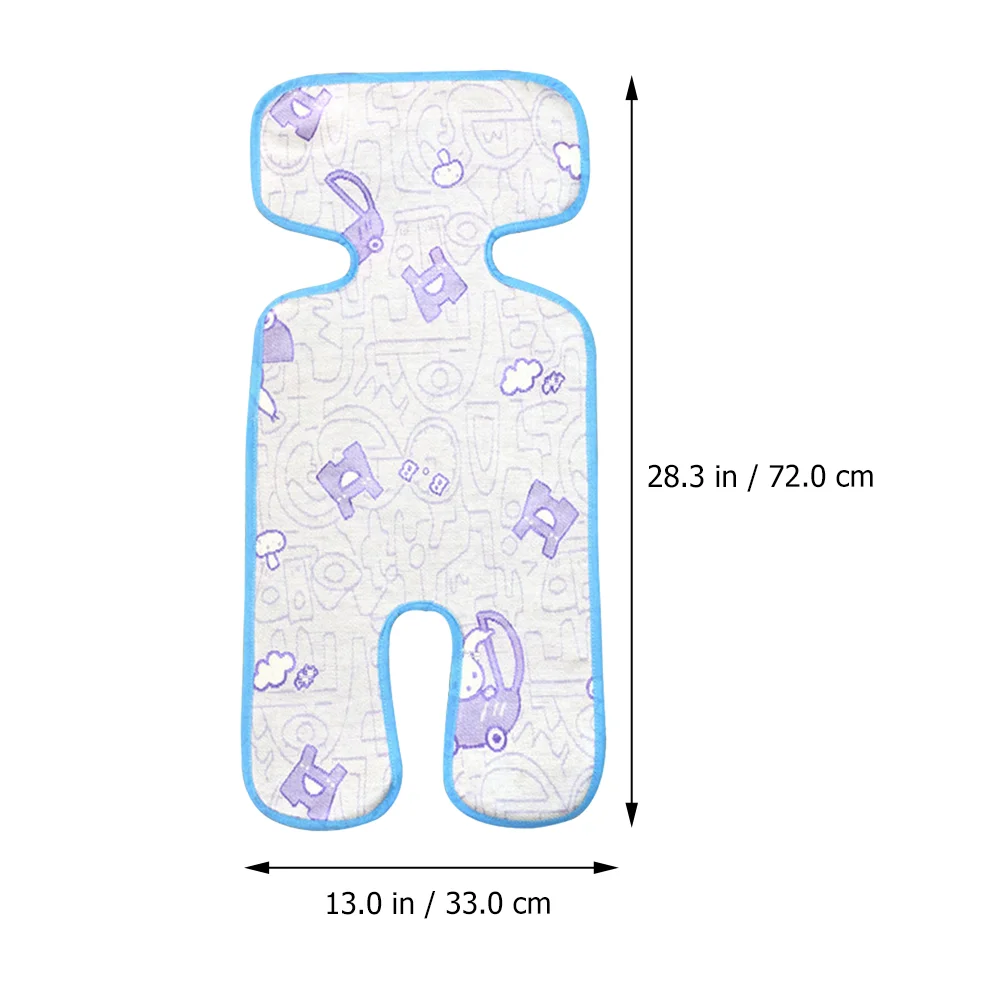 Universal Mat for Stroller Cooling Baby Gel Seat Push Cart Ice Silk inside The Summer