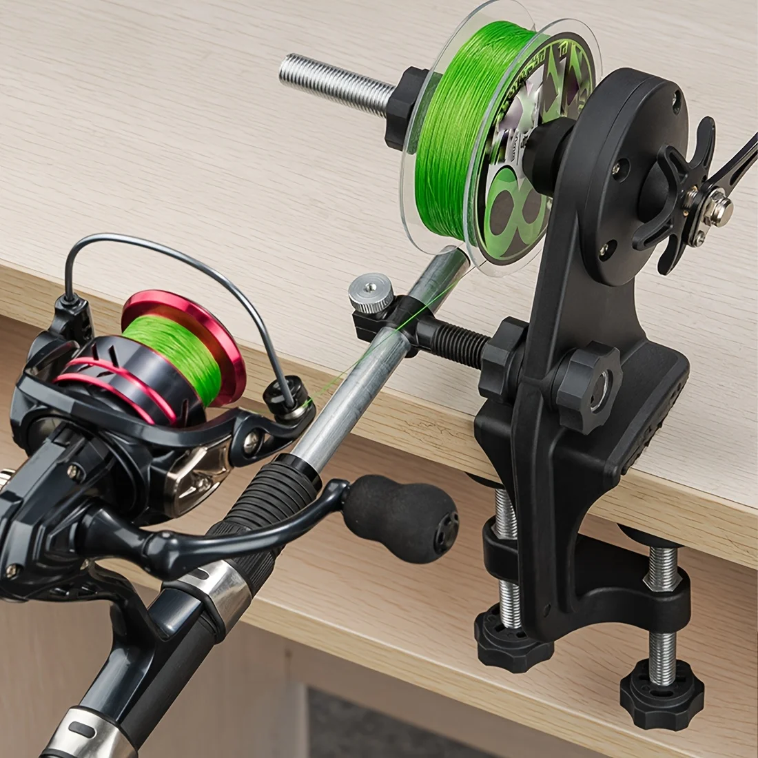 Angelschnur Wickler Spooler Ersatz Rostschutz Linie Wickler Rotierende Baitcasting Rollen Angelgerät Werkzeug – Detail 4