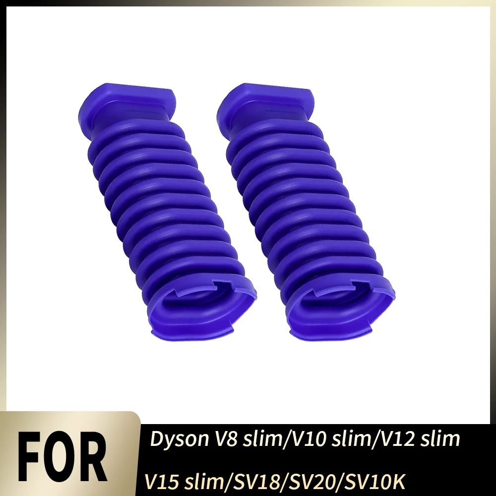 Verbesserte Saugdüse mit blauem Schlauch für Dyson V8 Slim, V10 Slim, V12 Slim, V15 Slim, SV18, SV20, SV10K Staubsauger – Hochleistungs-Sauteile