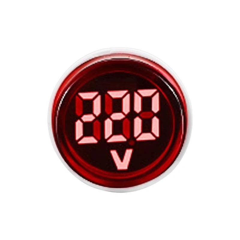 Y1AD Easy To Read AC230V Digital voltages Indicates LED Display Electric Power Monitoring Digital Voltmeter for Homes & Office
