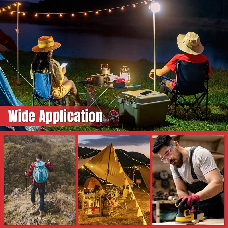 Power Wheels Battery Adapter With USB Ports & XT60 Port,For Milwaukee 18V Battery, Power Adapter For Mobile Devices