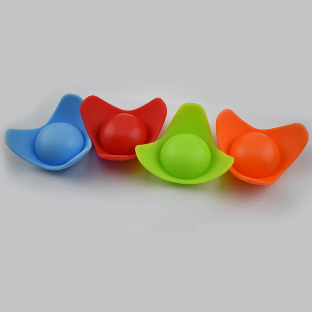 

6pcs Silicone Egg Cups Egg Holder Non-Scratch For Boiled Eggs Breakfast Storage Use Dishwasher Safe Mixed