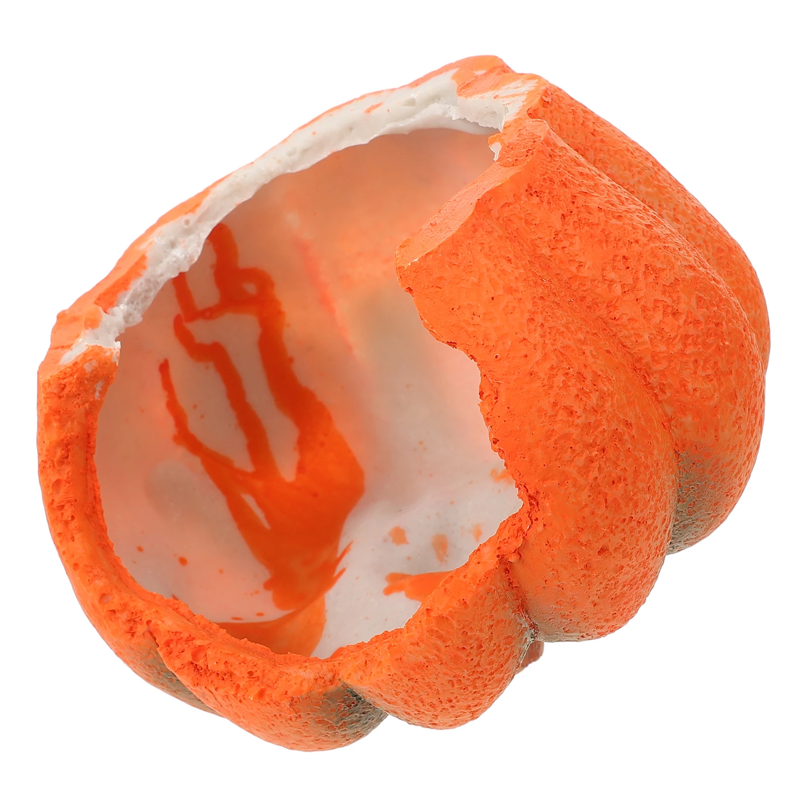 

Yellow Pumpkin Decoration Aquarium Cave Decorations for Fish Tank Ornaments Resin Cartoon Hideout