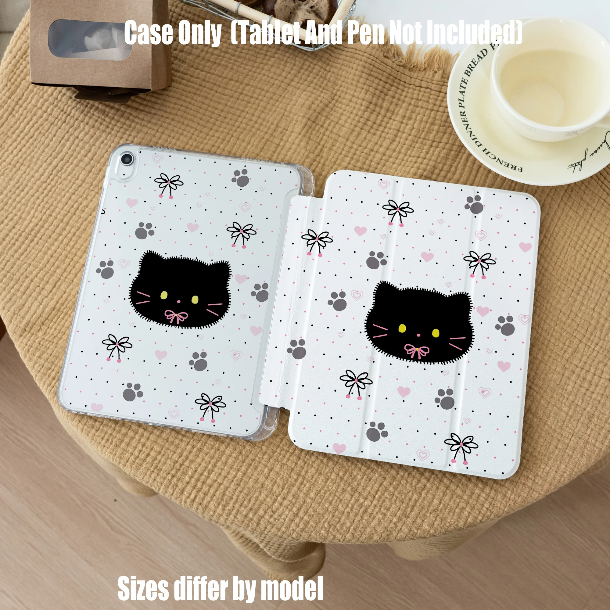 Premium TPU Tablet Case for Samsung and Apple All Models Slim Fit Protective Cover，Shockproof Lightweight Durable