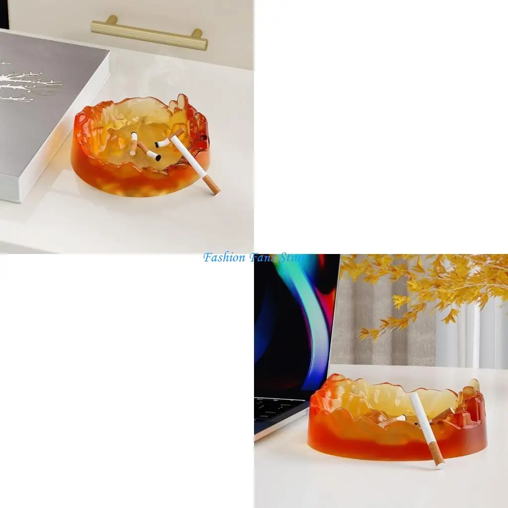 قالب راتنج الكريستال العنقودي، قالب منفضة سجائر السيليكون، قالب صندوق تخزين المجوهرات DIY