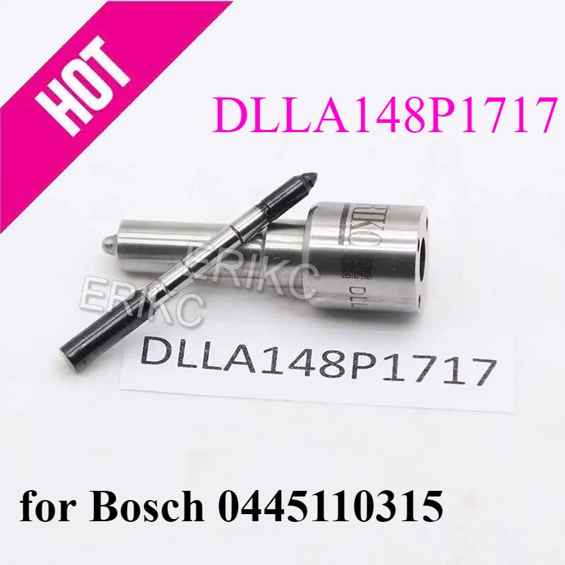 ERIKC DLLA148P1717 Injector Nozzle 0433172004 Oil Fuel Sprayer DLLA148P1717 for Bosch 0445110315