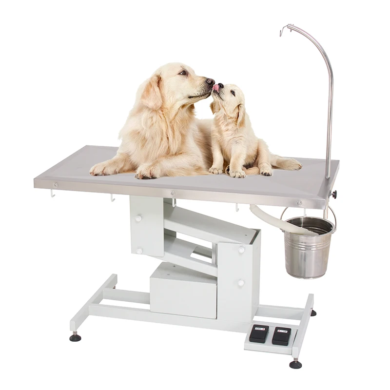 TOPVETMED 872E Veterinary Instrument Elevator Surgical Animal Operating Table Disinfection Equipment Obstetric Appliances