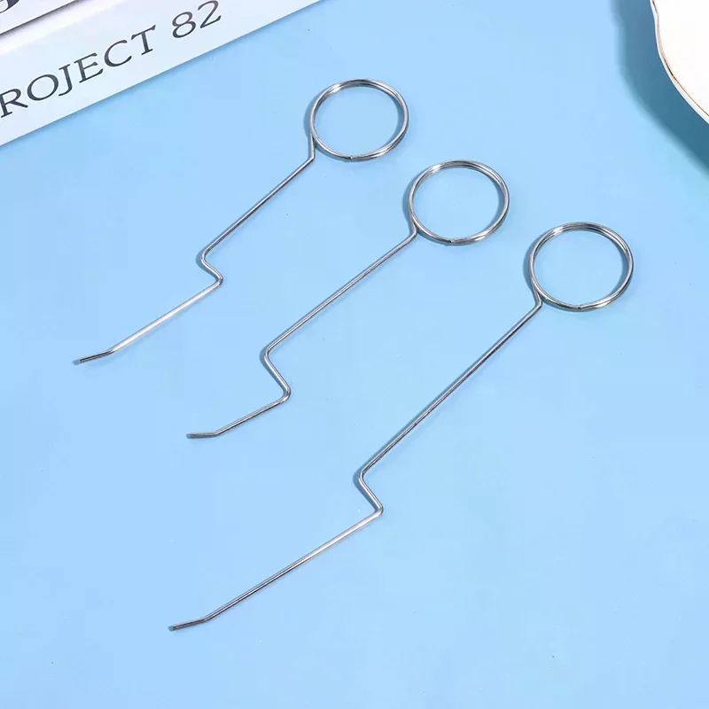 4Pcs/Set High-Quality Lock Tool Kit With Hooks Portable Use For Beginners To Practice Lock Training Disassembly And Pickin