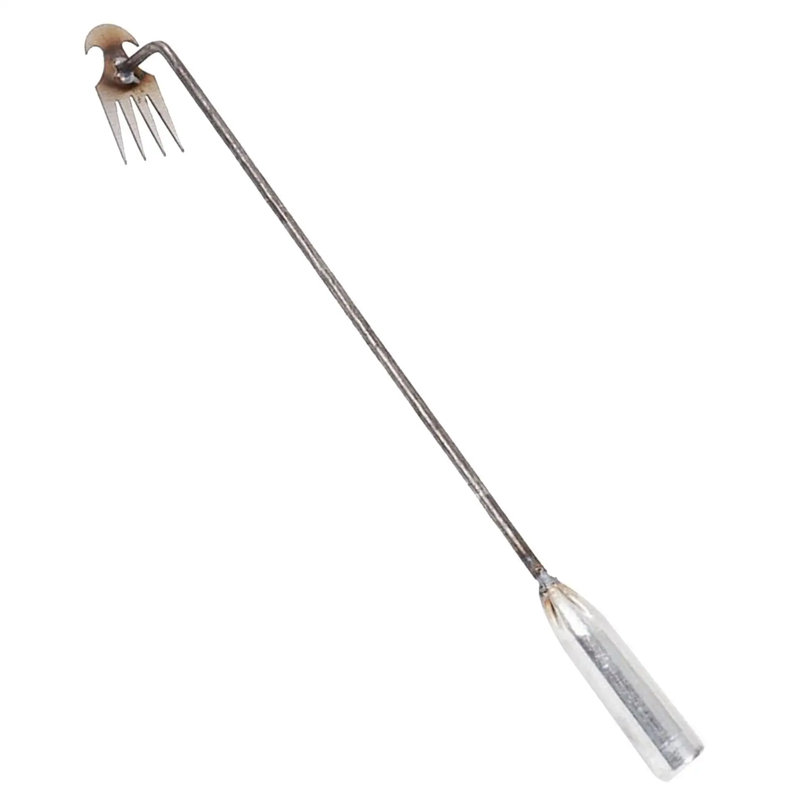 Stand Up Weeding Remover Heavy Duty Iron Multifunctional Garden Hoe Weed Pulling Tool for Landscaping and Yard Maintenance