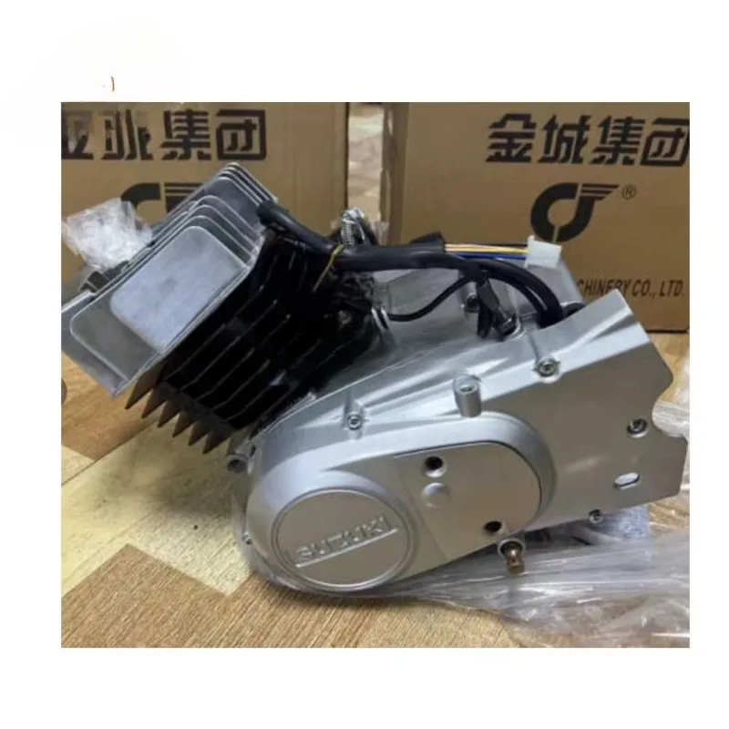 CQHZJ Wholesale High Quality Chinese Motorcycle Tricycle Engine AX100 100cc Engines Assembly