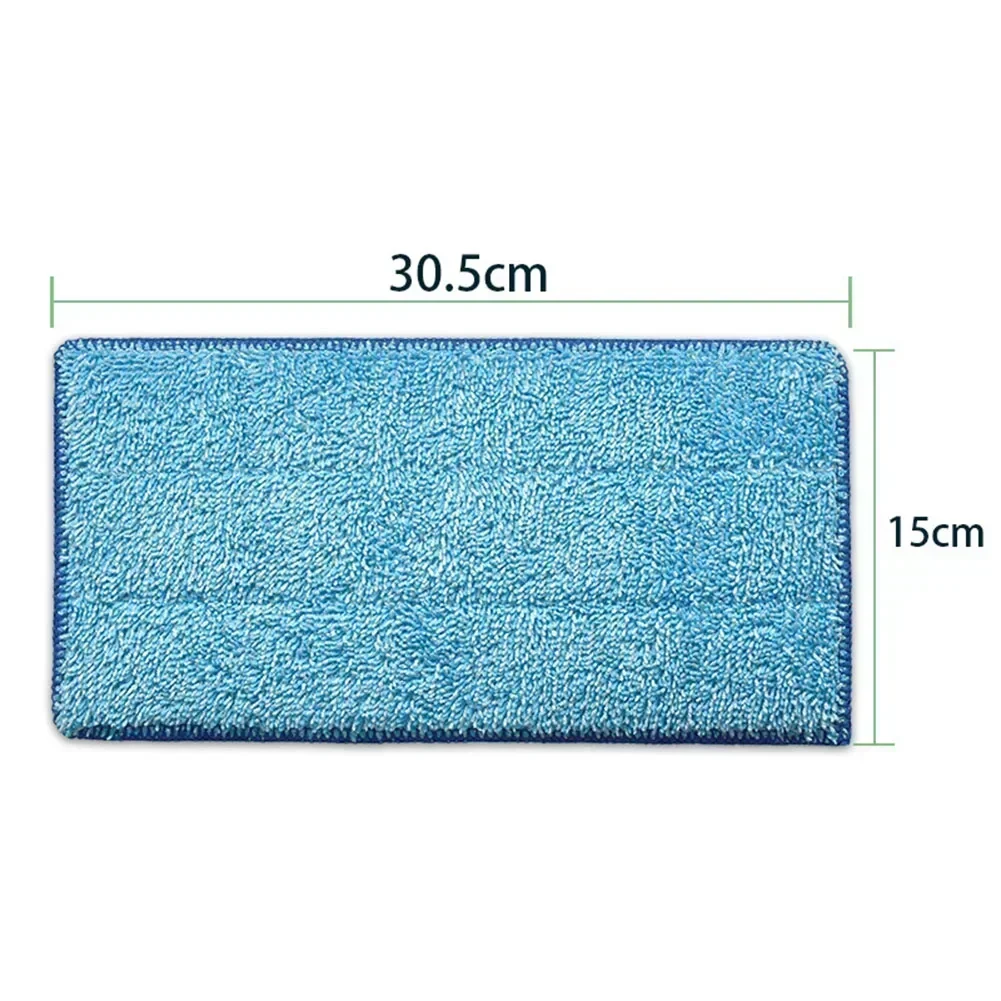 2PCS Microfiber Replacement Mop Pads SUit For Washable Dry/wet Pads Home Cleaning Accessories