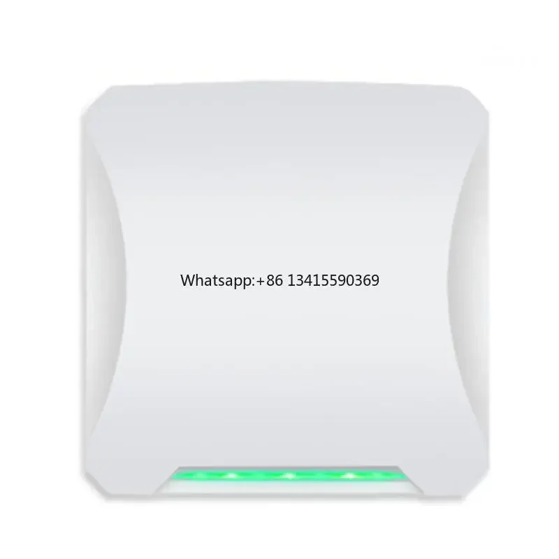 

UHF RFID Card Reader 15m Long Range, 12dbi Antenna RS485/Wiegand Read 16M Integrative UHF Reader