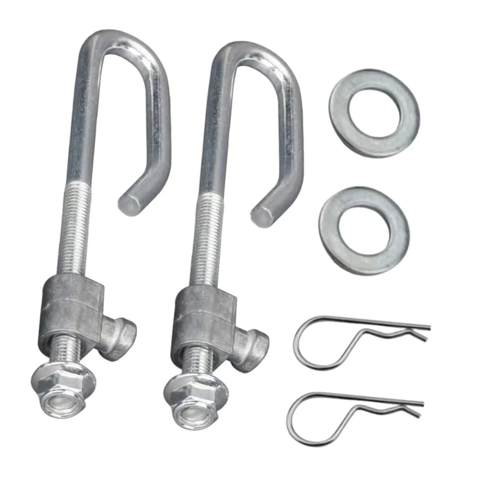 

2Pcs Deck Lift Hanger Rod Kit Metal Parts Easy Installation Heavy Duty Replacement for Lawn Tractors L100 LA100 D100 E100 Series