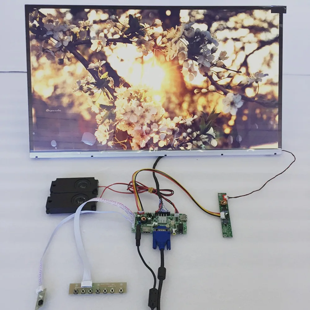 

Комплекты платы контроллера VGA HDM Lvds V59 и кабели + 1920x1080 LM270WF5 27-дюймовый 30-контактный ЖК-панель дисплея