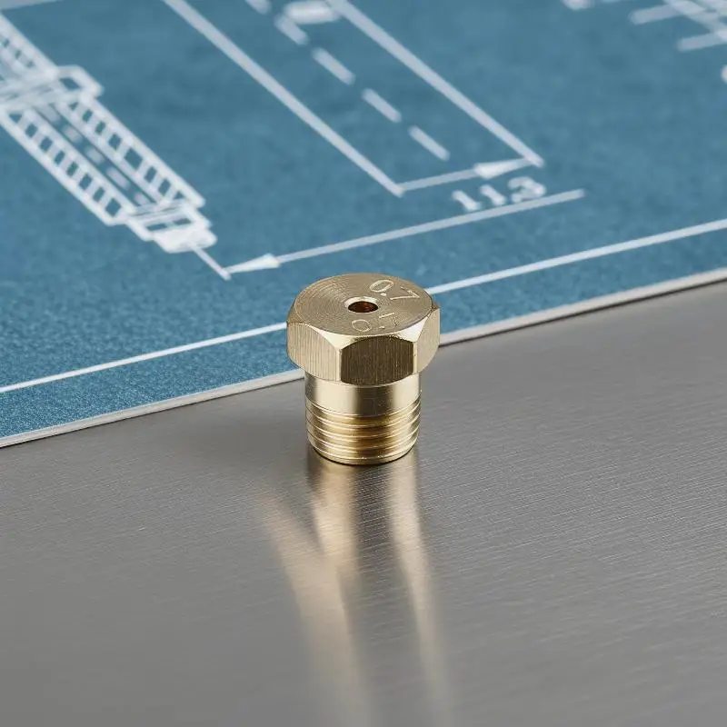 5PCS Burner Gas Hob LPG- Conversion Kits Jets 50 65 70 87 95 Brass Nozzle For Gas Stove Brass Nozzle Propane Injector