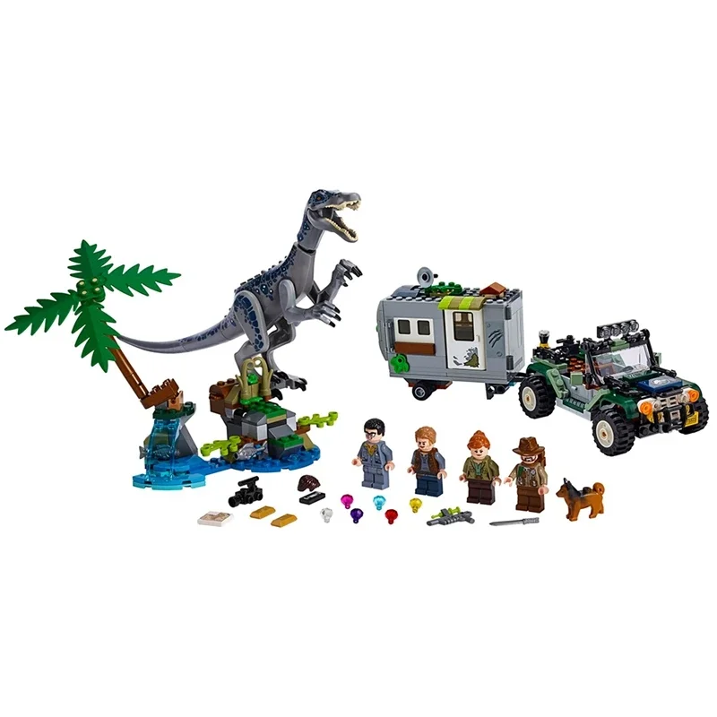 Miniso Disney Dinosaur Legoing 75930 Jurassic World Indoraptor Rampage At Lockwood Estate Model Building Blocks Toys Children