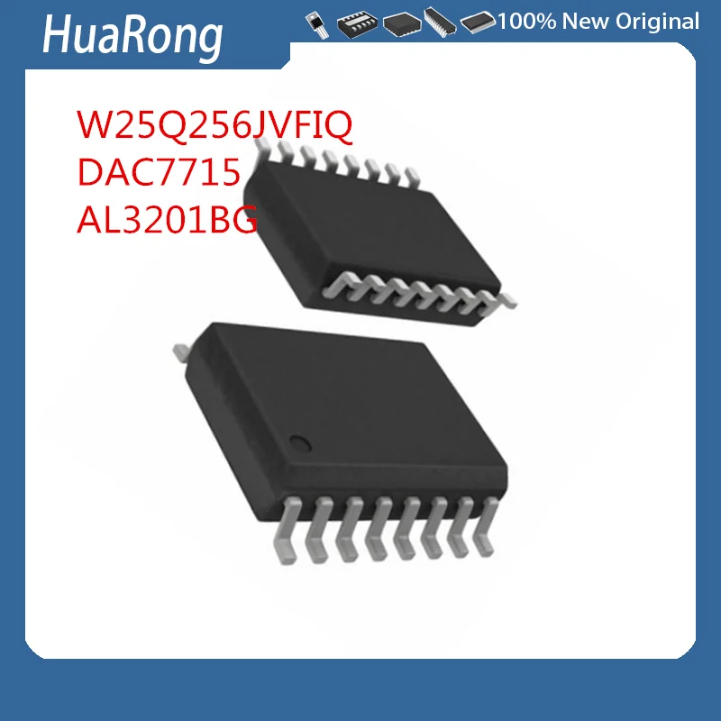 5PCS/LOT    W25Q256JVFIQ   W25Q256JVFQ   W25Q256JV   W25Q256    DAC7715   DAC7715U   DAC7715UB    AL3201BG   SOP16