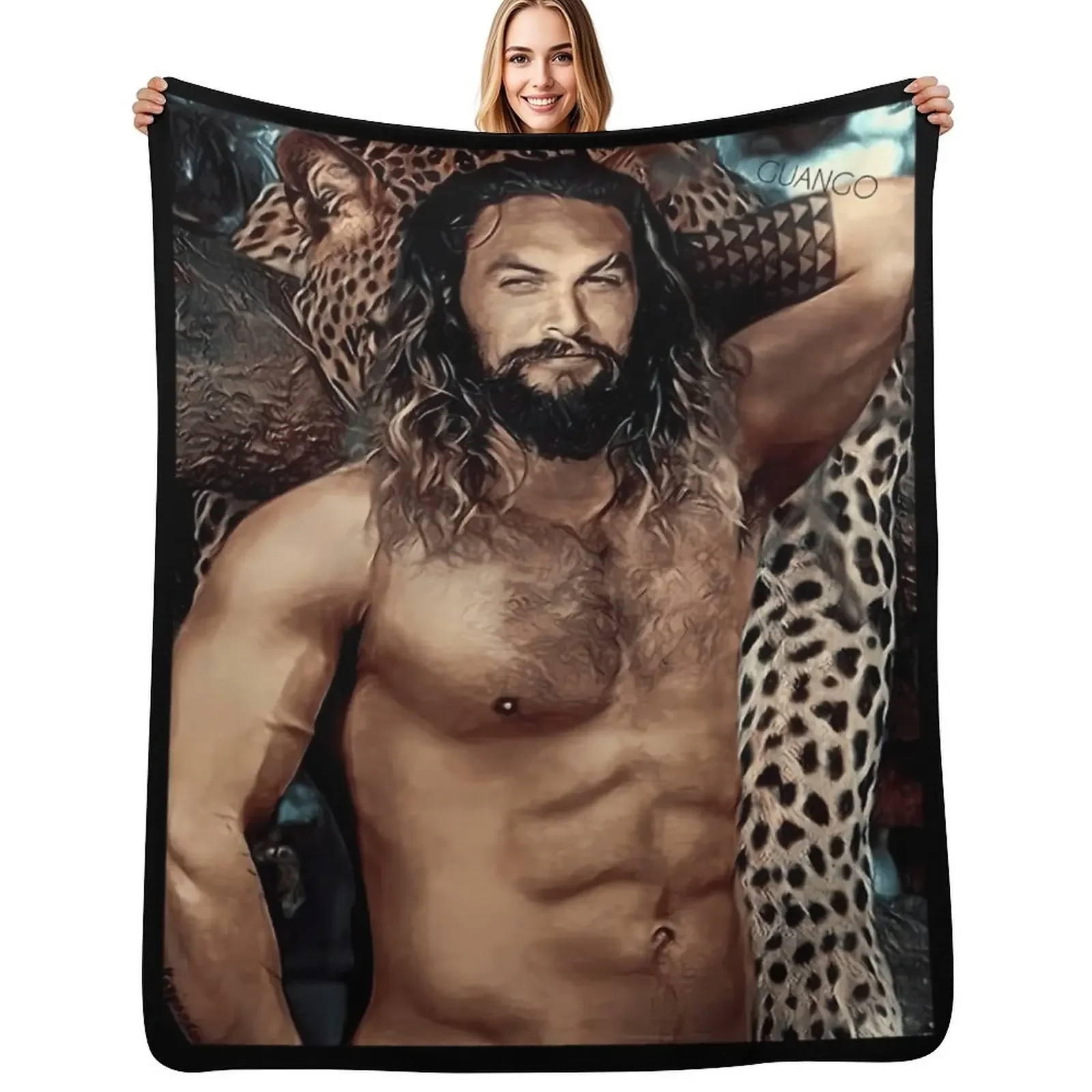 جيسون موموا رمي بطانية فروي بطانية الأربعاء واحدة