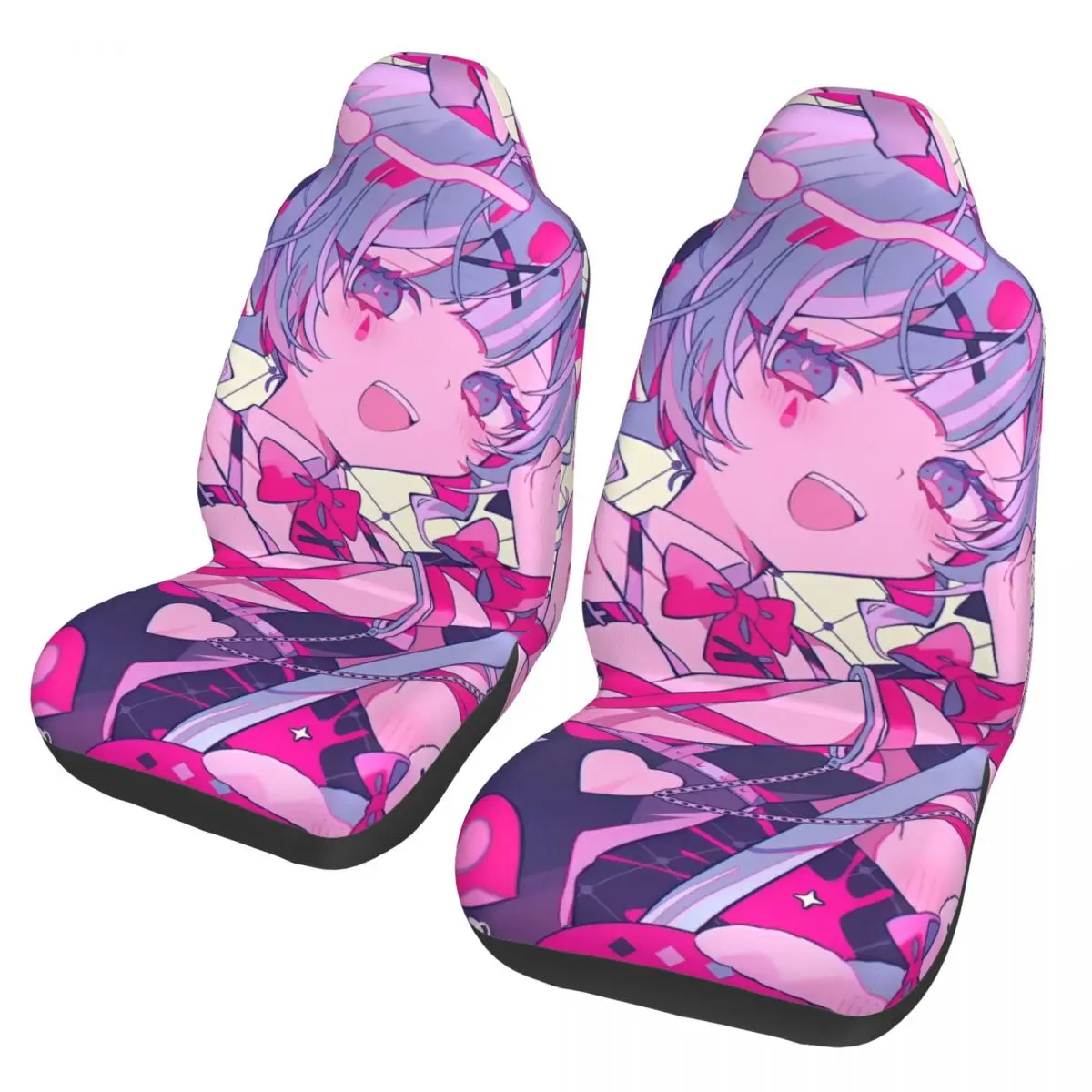 初音ミク-ユニバーサルカーシートカバー-プロテクター-インテリアアクセサリー-ボーカロイド-アニメ-オートシートカバー-ポリエステルシートプロテクター