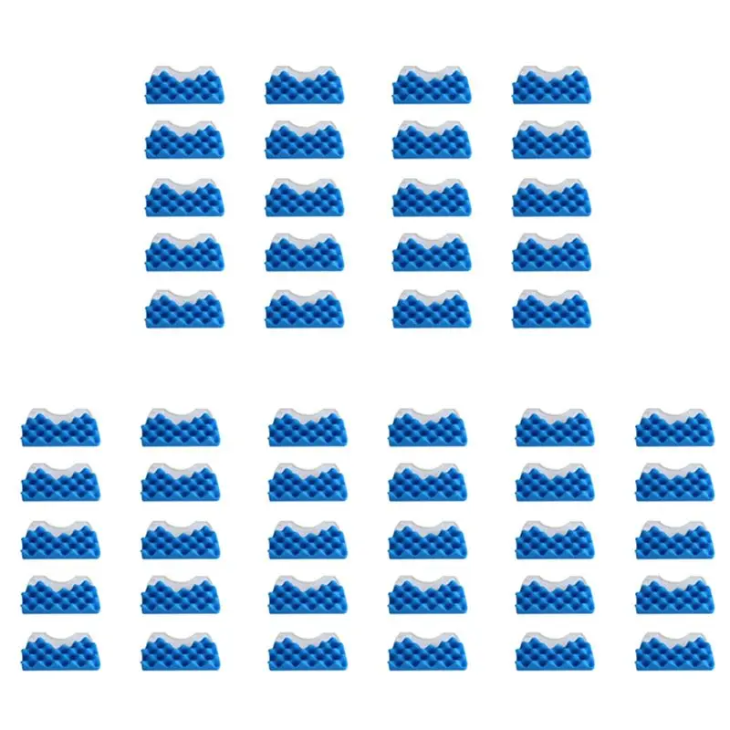 ABSE-50Set Blue Sponge Filter White Cotton Liver Filter For DJ97-01040C Series Vacuum Cleaner Parts