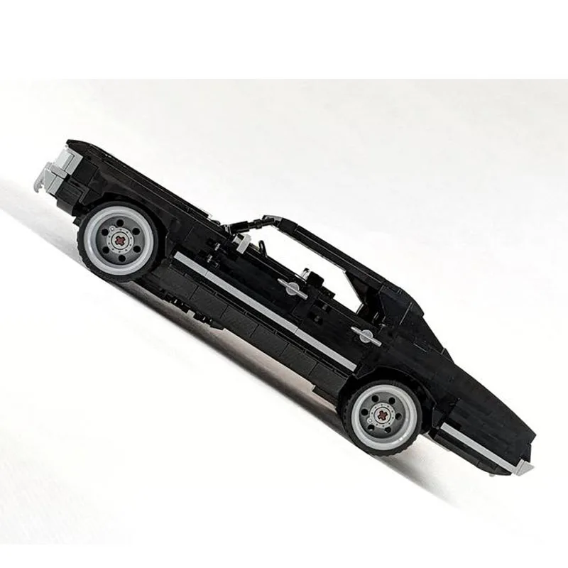 MOC-165282 새로운 90 년대 도시 스포츠카 레이싱 빌딩 블록 모델 925 부품MOC 크리 에이 티브 소년 어린이 생일 빌딩 블록 장난감