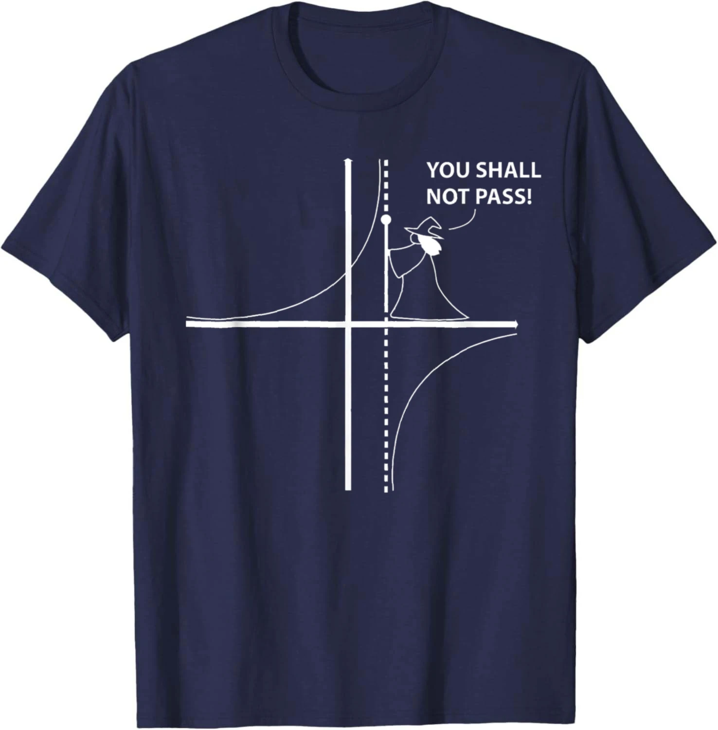 Function Asymptote Geek Math Pun Teacher T-Shirt Unisex Summer Streetwear Tops Cotton Casual Graphic T Shirts Camiseta