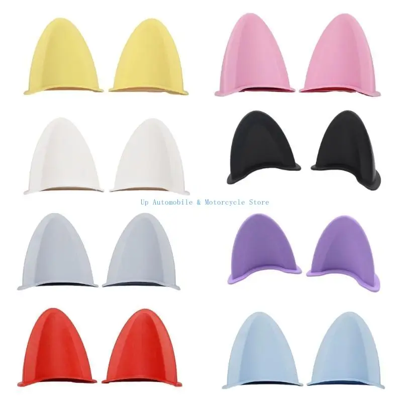 

270E Helmets Accessories Motorbike Helmets Decor Fashion Helmets Stickers Motorcycle Helmets Decoration Adhesive Ear Stickers