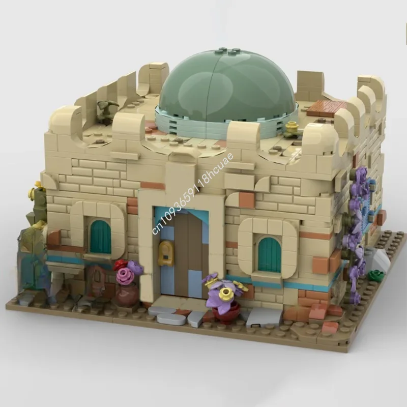 

760 деталей MOC: Конструктор «Арабский замок» для развития логического мышления, воображения и решения задач. Рождественский подарок.