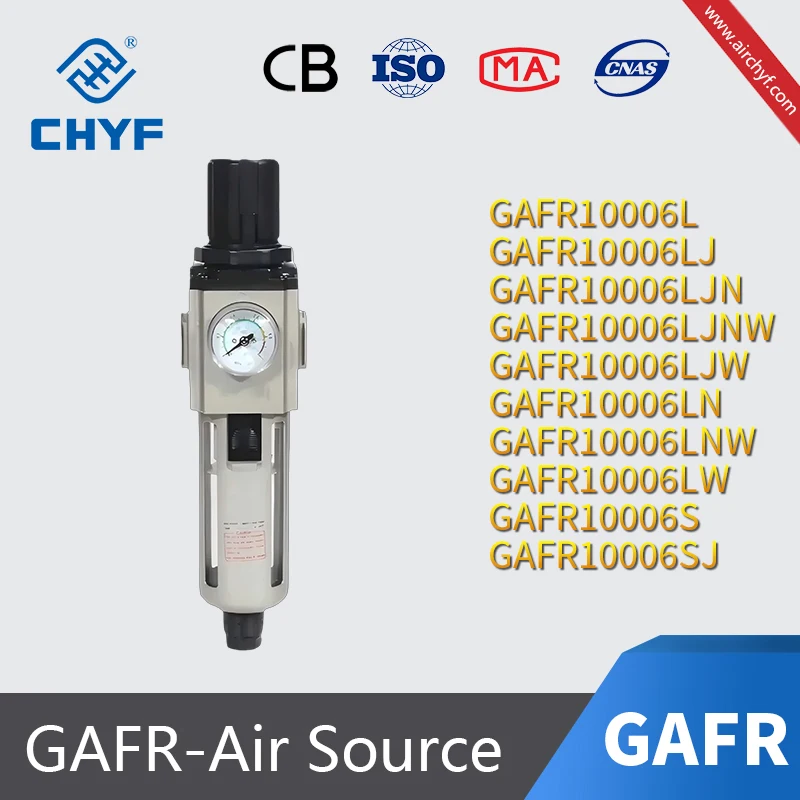 

Airtac GAFR Series Pneumatic Air Source GAFR10006L GAFR10006LJ