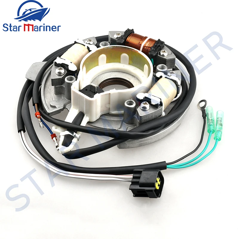 

66T-85560 Topteng Magneto Generator Engine Stator Assembly Fit For Yamaha 40HP 40X E40X 1998-2017 66T-85560-00-00 66T-85560-00