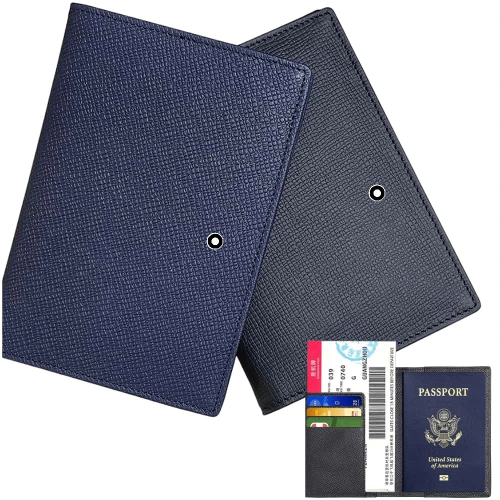 الراقية الأعمال Sel حامل بطاقة رجل الجلود الاصطناعية جواز سفر الائتمان حامل بطاقة محفظة صغيرة حقيبة سليم حافظة بطاقات محفظة Bla