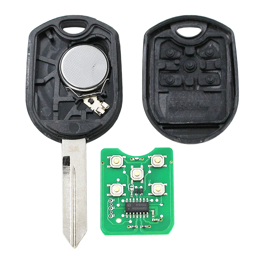 3/4/5 Button Remote Key Fob for Ford Expedition Explorer Taurus Flex 315/433MHz with 4D63 80bit Chip FCC: CWTWB1U793
