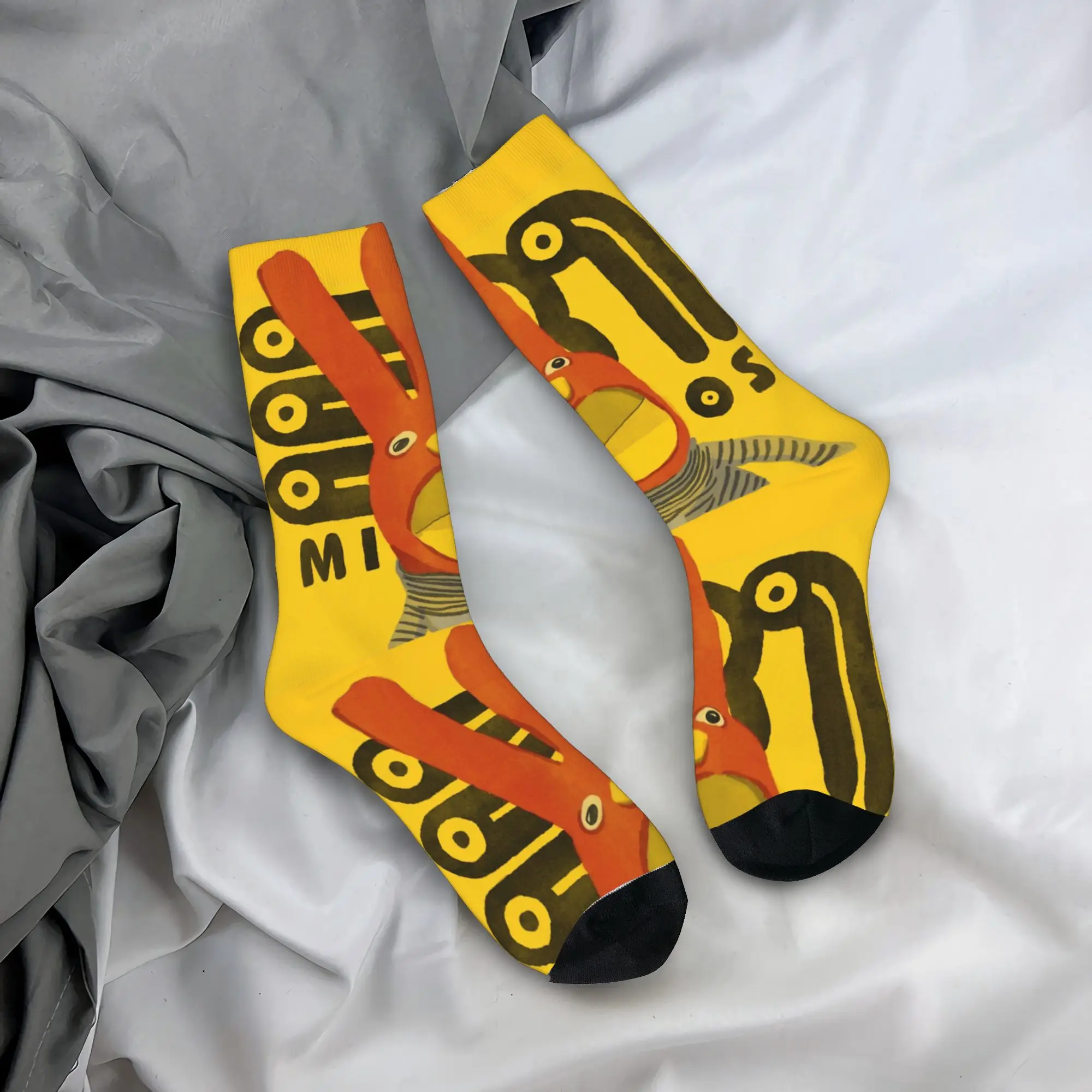 جوارب كاجوال بودوك ذا جرين نوت 31 دقيقة لكرة القدم من البوليستر جوارب أنبوبية متوسطة للجنسين غير قابلة للانزلاق