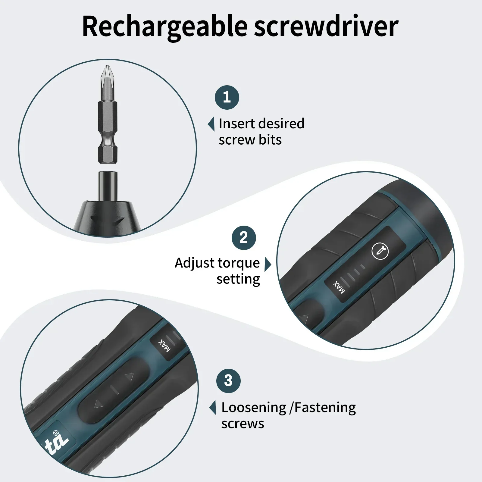 Makita 3,6 V accuschroevendraaier: 280 tpm, 1/4" boorkop, 1300 mAh batterij, 2-5 N.m koppel - ideaal voor alle schroeftoepassingen