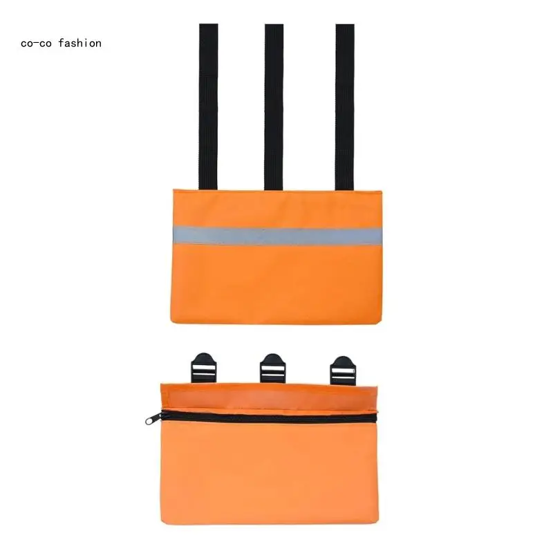 517B Heavy Duty Sewer Hose Support Weight Bag Adjustable Hose Weight Bags Enhances Stability with Reflective Strips for Campers