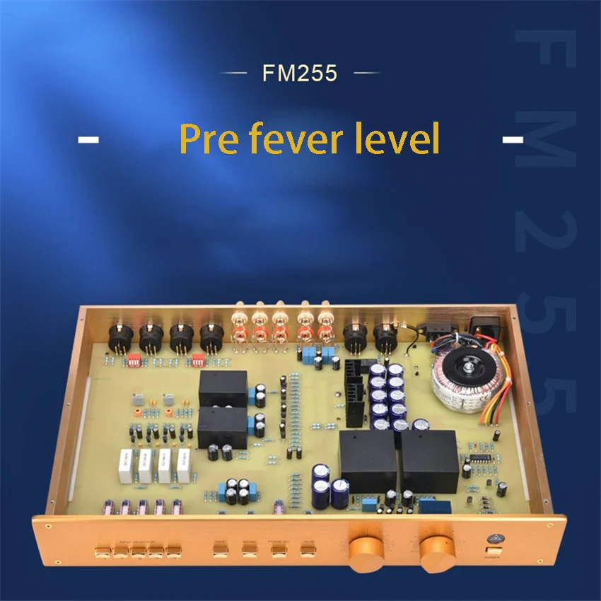 

Copy Imported FM255 Fever Level Preamplifier Transistor Amplifier Fully Balanced Hifi Preamplifier