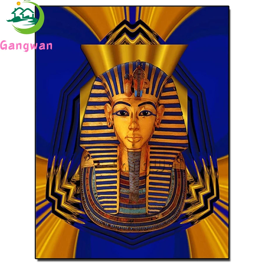 diamond embroidery Egyptian Pharaoh Rhinestone painting stitch cross full drill sqaure round diamond painting mosaic diy decor