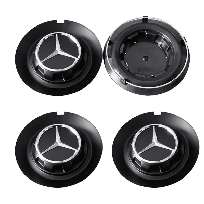 4PCS 147mm C-1028 17028 Car Wheel Center Hub Cover Cap Badge Logo For Mercedes Benz AMG G350 G500 G63 S680 GLS600 Accessories