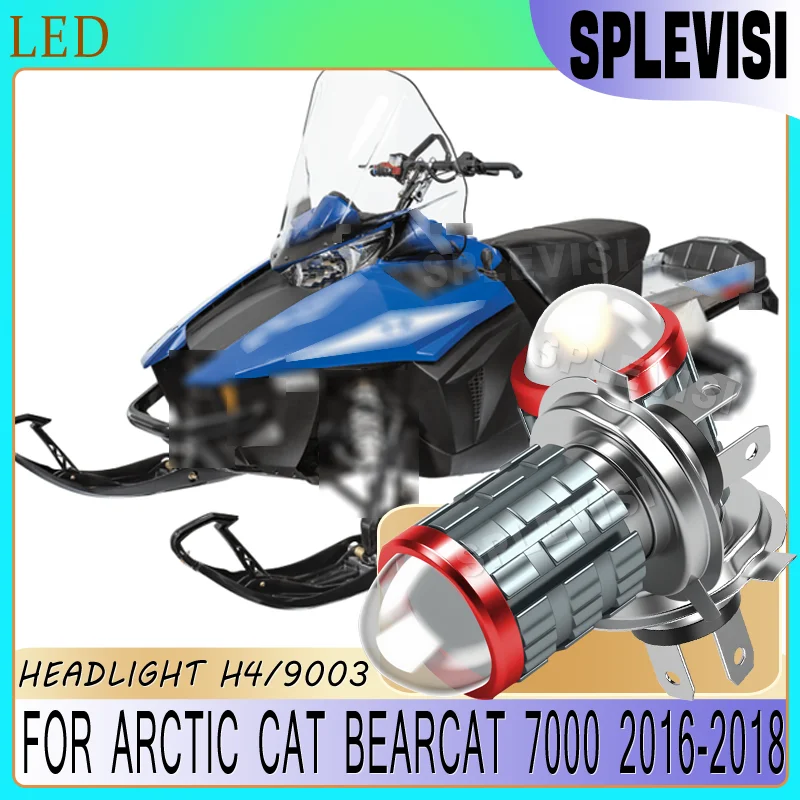 

Energy Saving Quick Start Motorcycle Headlight Easy Setup Dustproof LED Plug and Play For Arctic Cat Bearcat 7000 2016 2017 2018