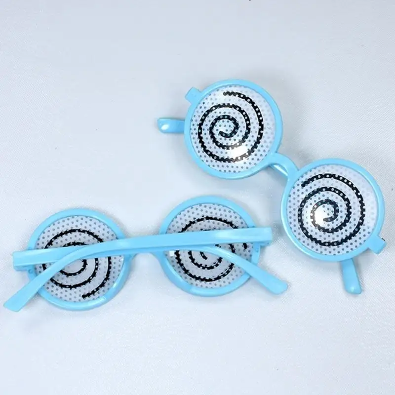 39BB Magical Destroyers Glasses Novelty Funny Eyewear Cosplays Costume for Women Man Party Faovers Otaku Costumes Gifts