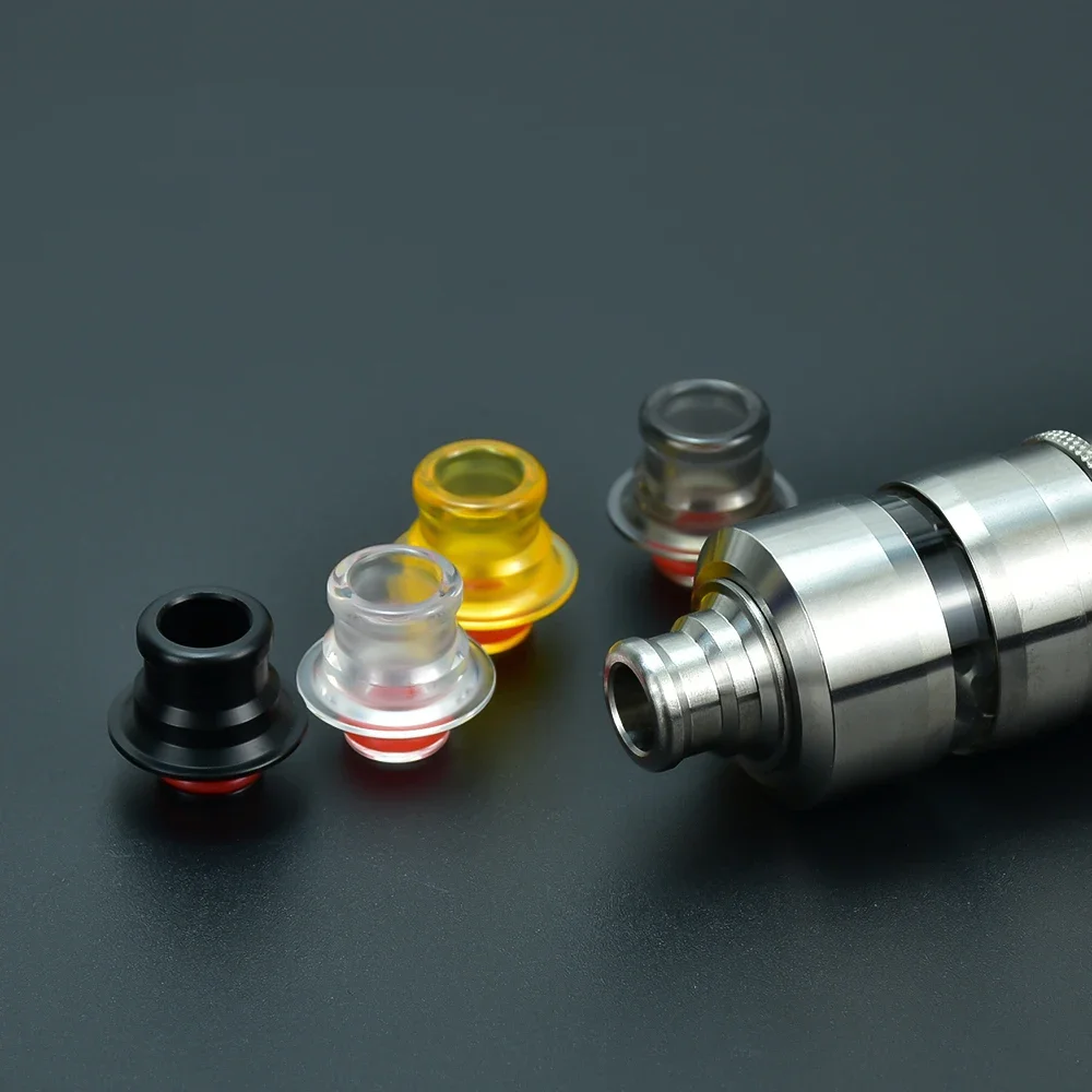 طرف بالتنقيط Wolfcoolvape 510 لـ Taifun GT5 RTA Flash e Vapor V4.5S + رذاذ 510 خيط RDA RTA Vape Tip