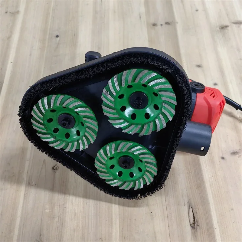 Hand Held Edge Grinding Polishing Floor Grinder Machine Small Portable Discs Concrete Grinder For Floor Surface