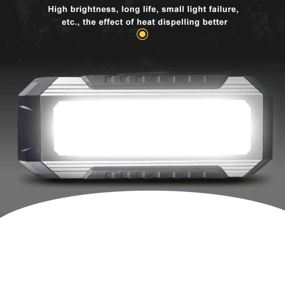 USB-Aufladbare Campinglampe COB-Arbeitsleuchte, Auto-Reparatur- und Wartungstaschenlampe mit Magnet 4000mAh Laterne – Detail 7