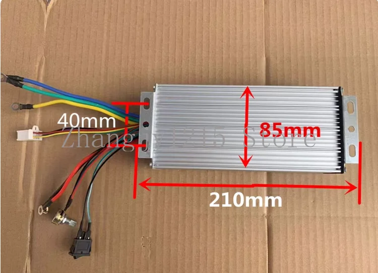 DC12V-24V Brushless Motor Controller, High Power, Brushless Motor Driver 800W 40A