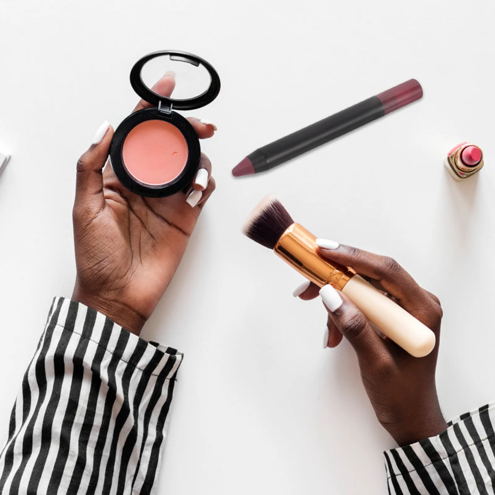 Lip Liner Stift Langlebige Matte Creme Formel Präzision Spitze Für Frauen Tragbare Lip Fleck Zeichnung Werkzeug Make-Up Zubehör