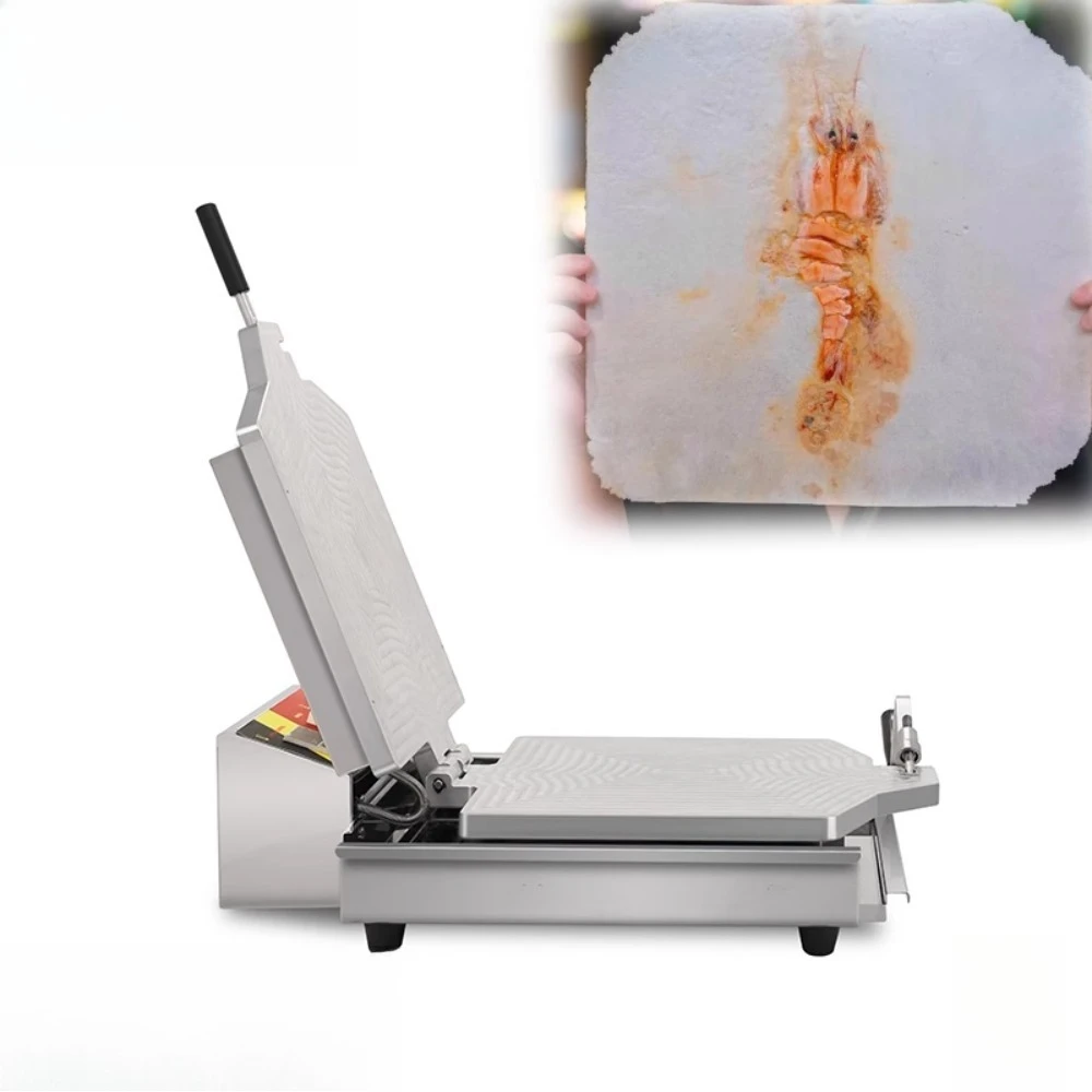 exquisite craftsmanship Machine Shrimp Squid Press Pancake Seafood Fossil Cake Machine Pancake Commercial np687
