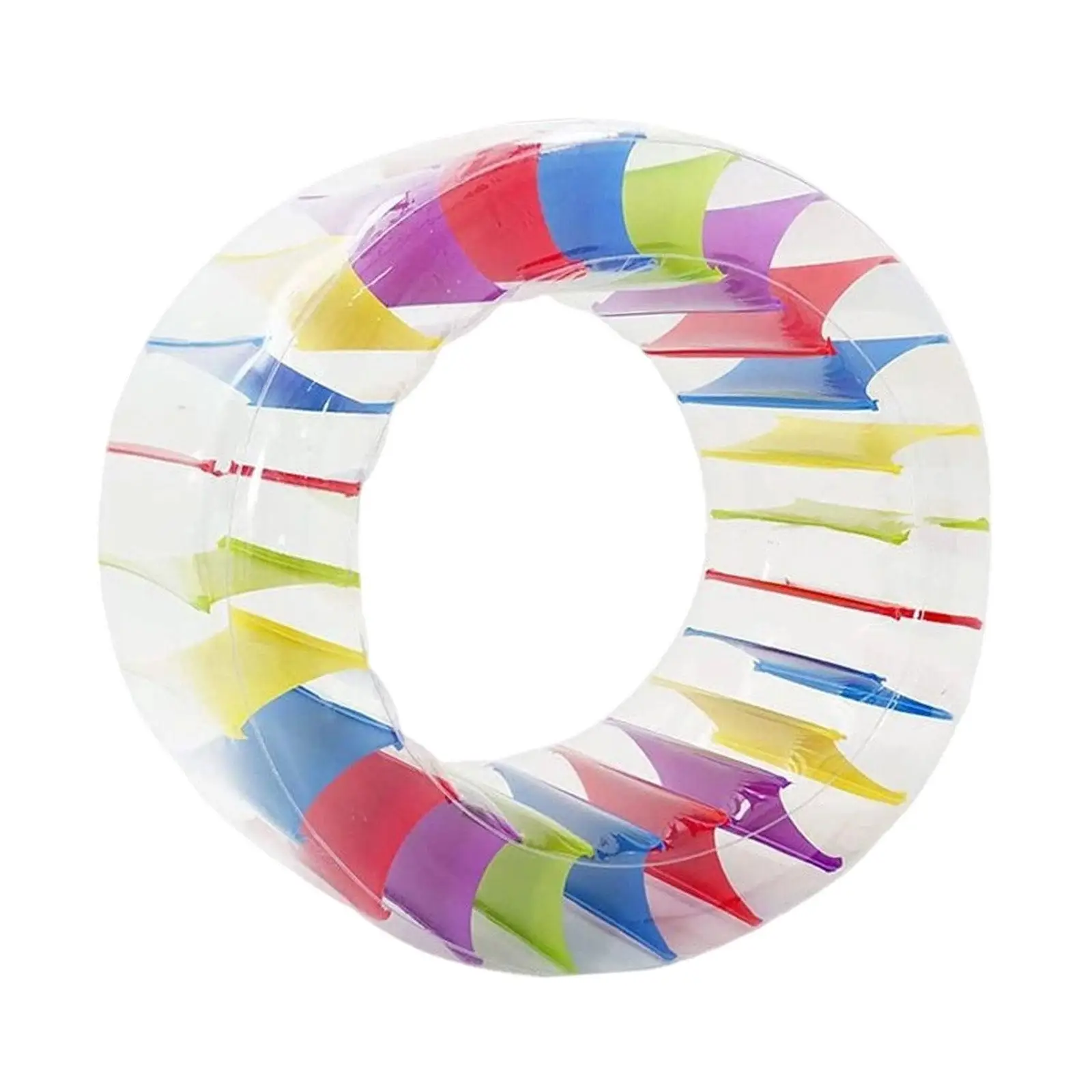 

Colorful Inflatable Water Wheel Tube Raft for Backyard Beach Vacations River