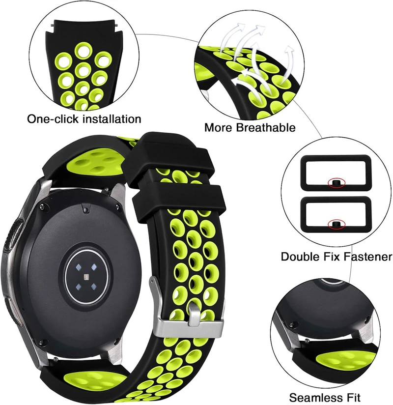 Sport Silicone Band For Haylou Watch RS5/R8/S8/2 Pro/RT2/RS3/GS/GST Strap Correa Bracelet For Haylou Solar Plus RT3/Lite/LS05