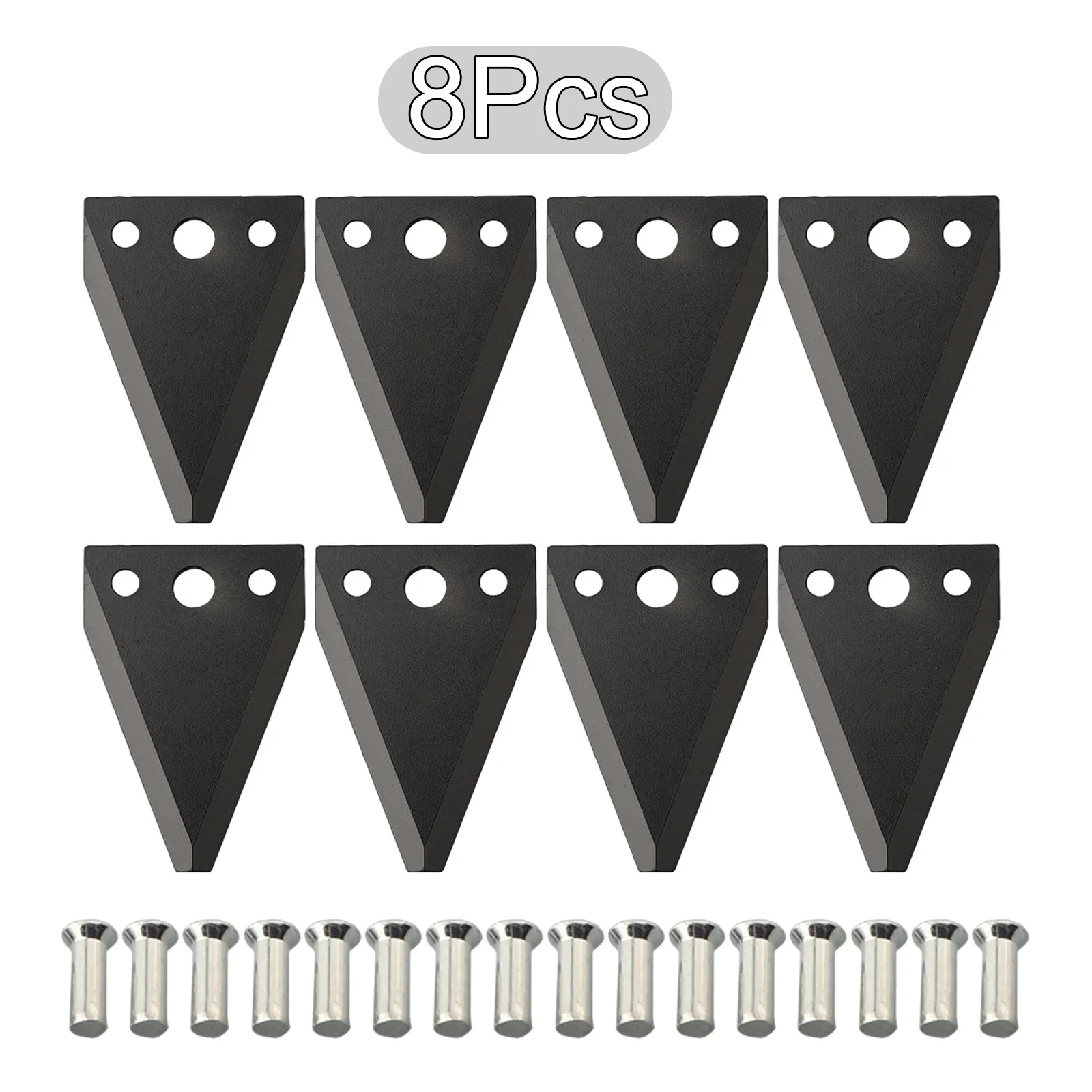 Para cortacésped de hoz para Trailblazer GW-P406732 GW-P406657 GW-P406658 Kit de barra de cortacésped de hoz Kit de barra de cortacésped de hoz de Metal cuchillos negros