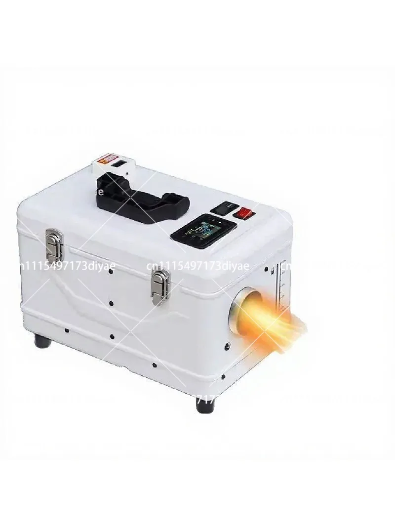 12V 24V 220V Camping Wood Stove Heater with Fan Built-in Lithium Battery for Truck RV Home Use